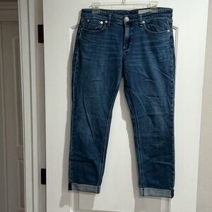 rag & bone Blue Boyfriend Jeans